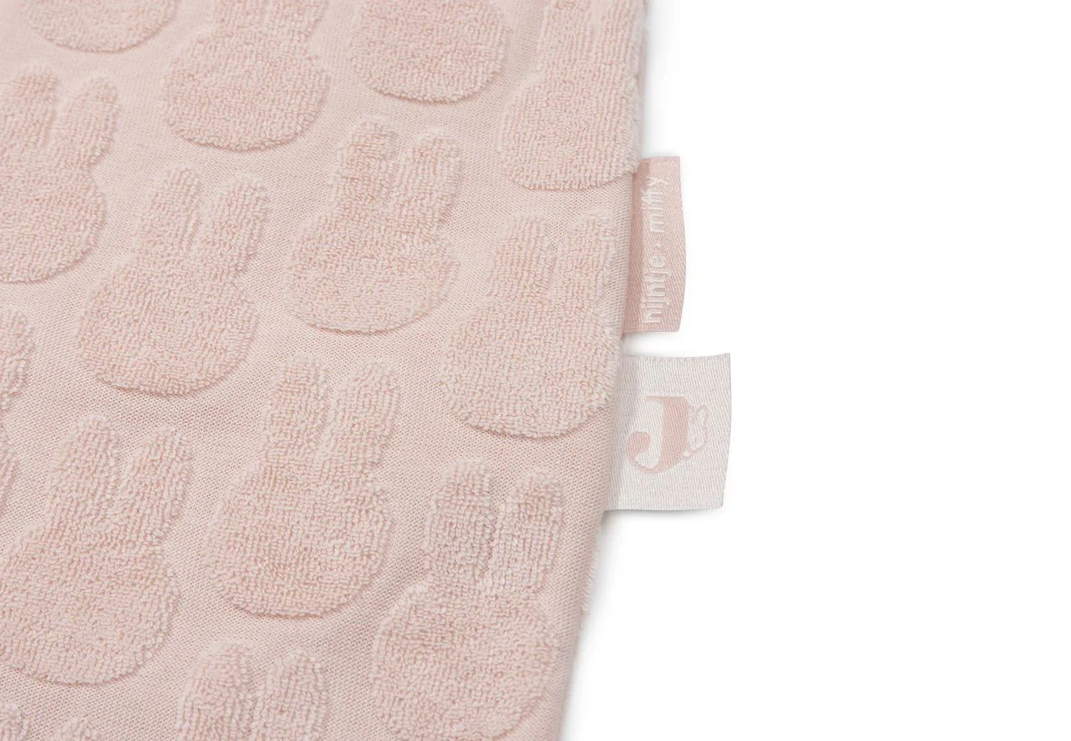 Спальный мешок без рукавов Jollein Jersey Miffy Jacquard Terry Wild Rose, 70 см foto
