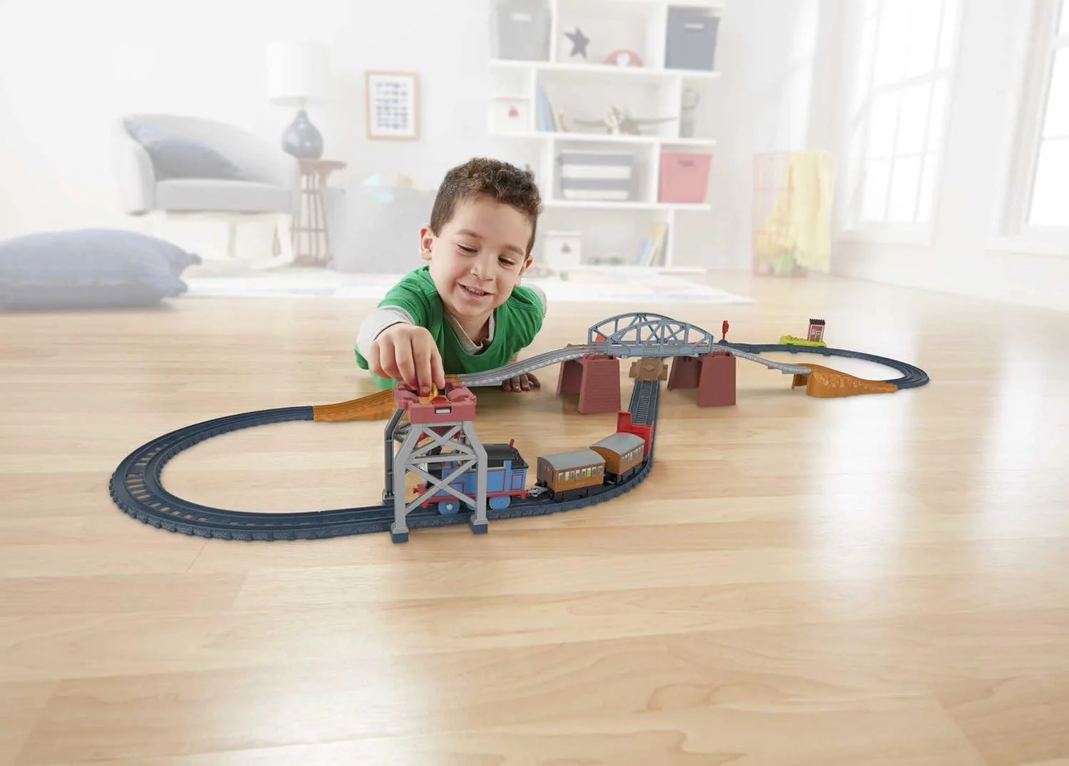 Грузовой паровозик Fisher Price-Thomas & Friends foto