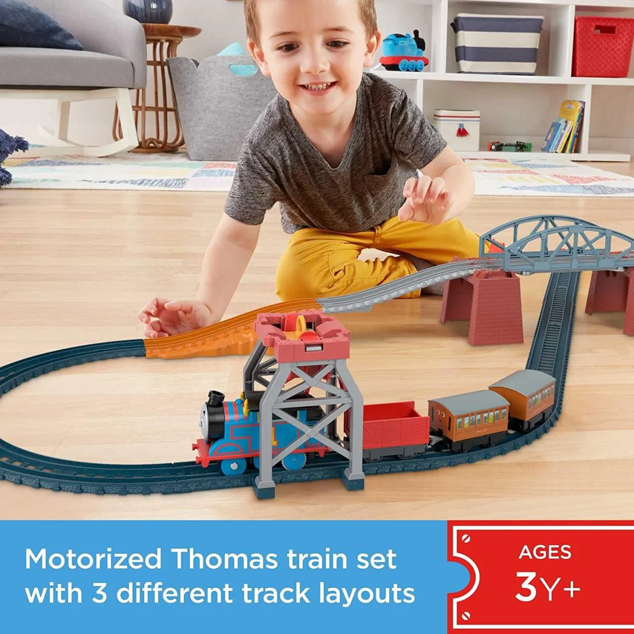 Грузовой паровозик Fisher Price-Thomas & Friends foto
