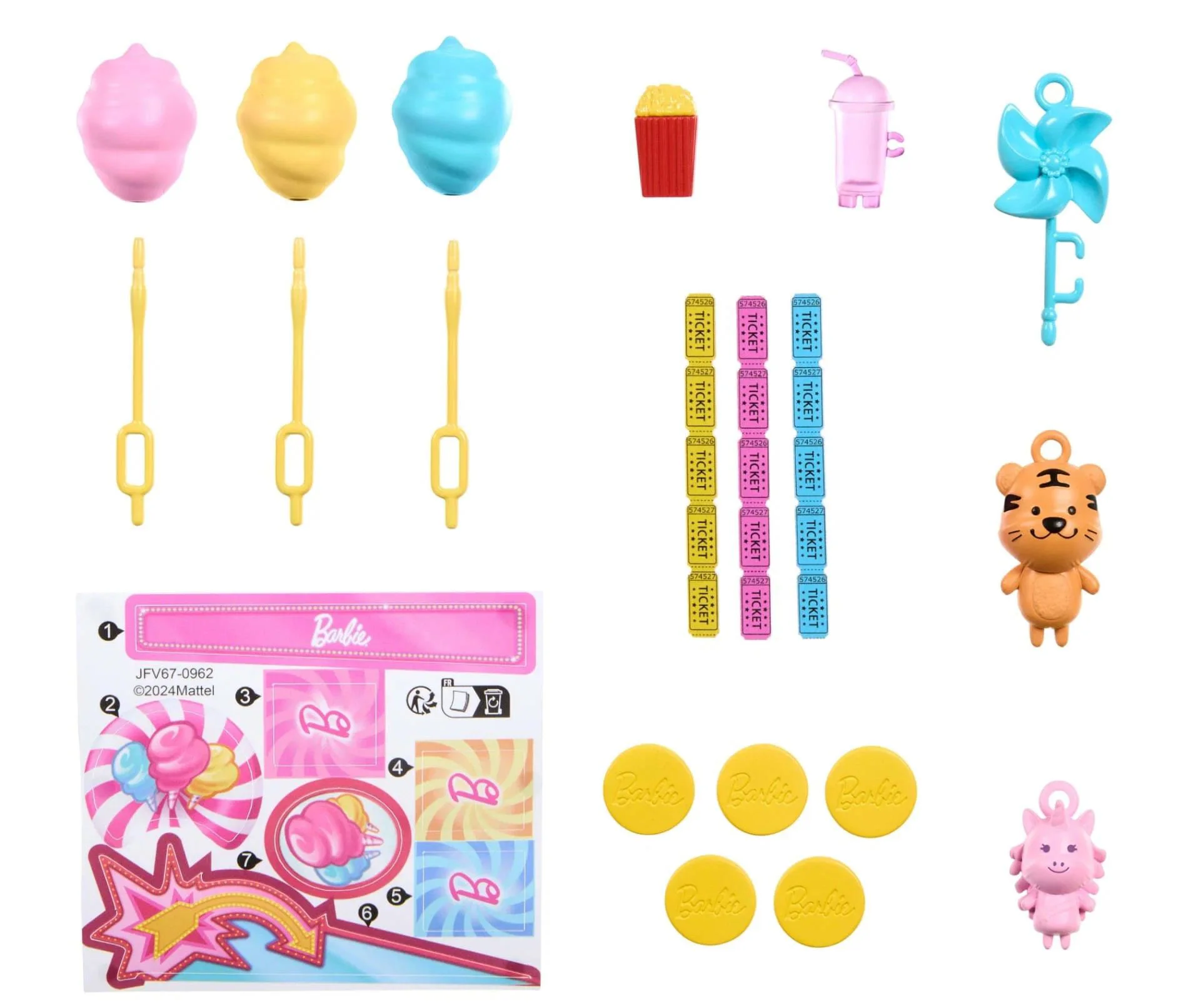 Set de joaca Barbie - seria "Detectivi pe plaja", Papusa Malibu foto