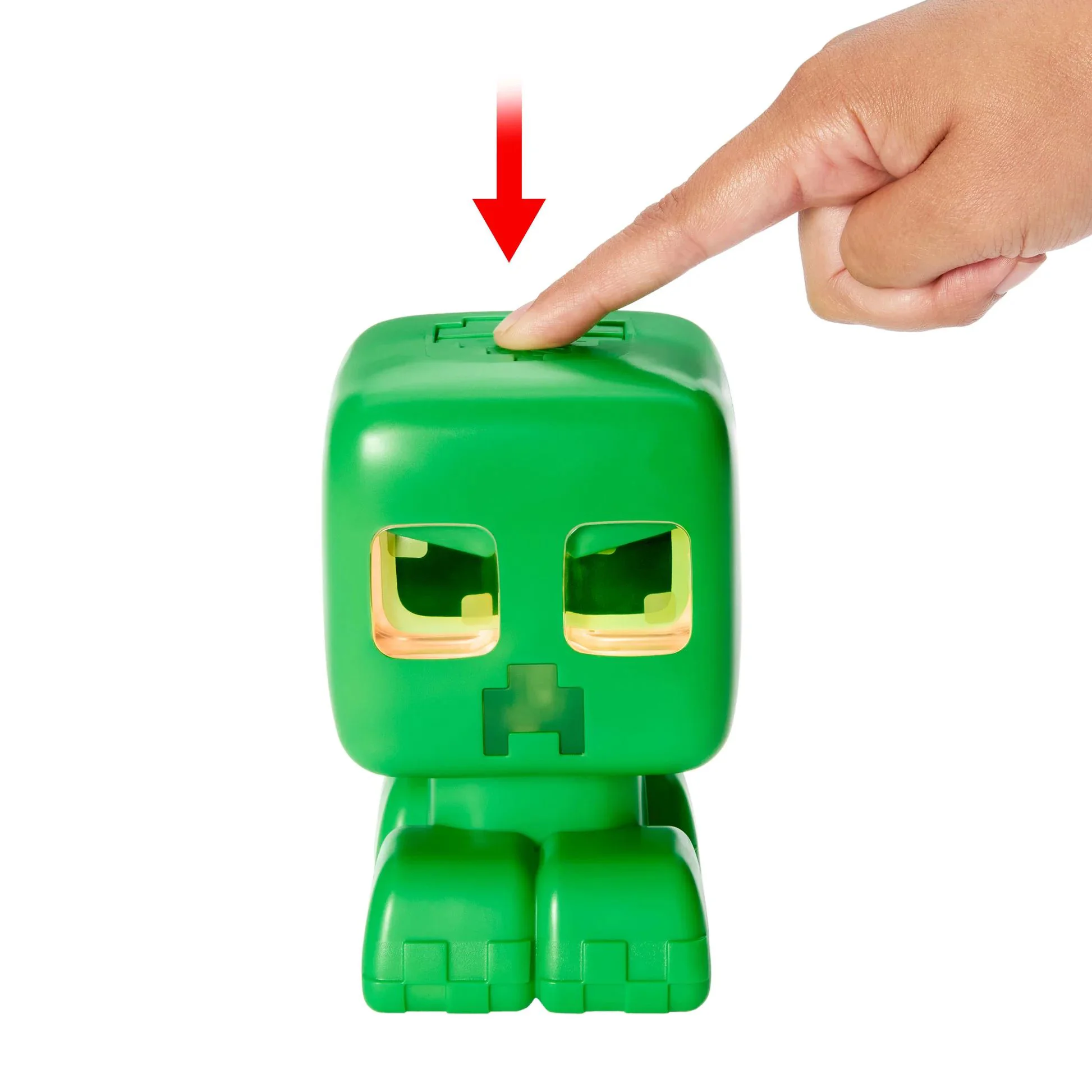 Jucarie interactiva Minecraft Creeper foto