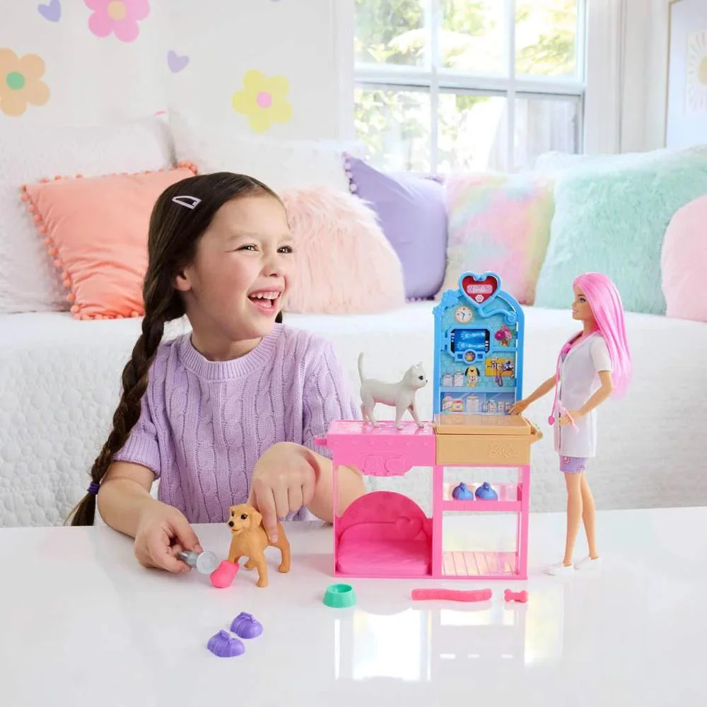 Игровой набор Barbie – Ветеринарная клиника foto