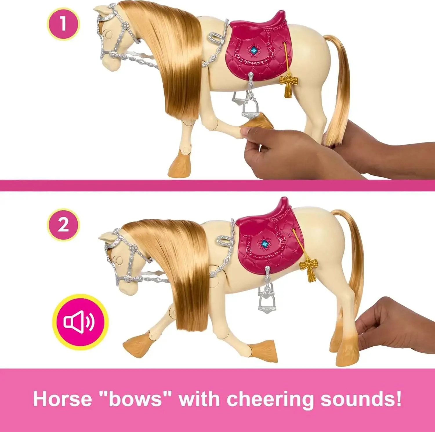 Cal interactiv Barbie Tornado, cu sunete foto