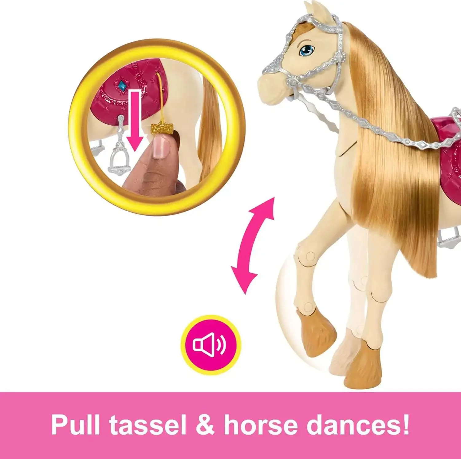 Cal interactiv Barbie Tornado, cu sunete foto