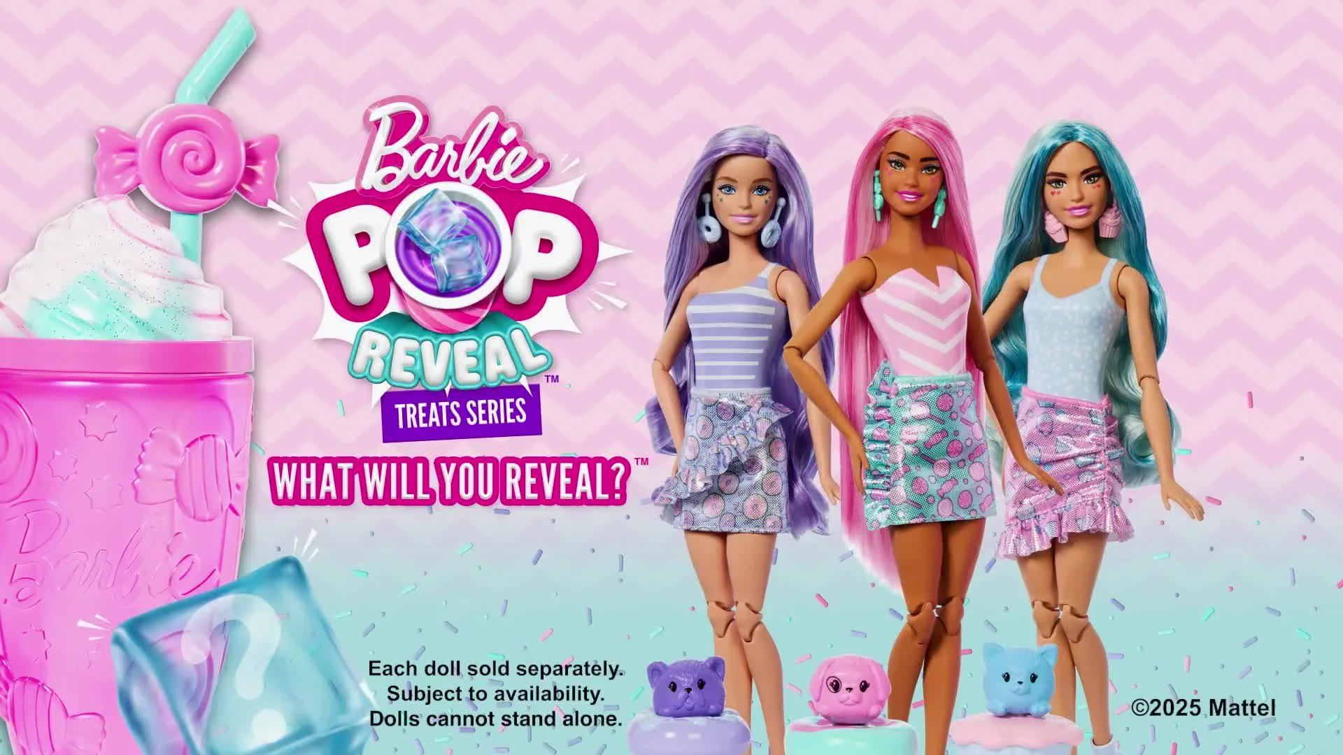 Кукла Barbie Pop Reveal «Мечты о пончиках», серия Сладости, Голубой foto