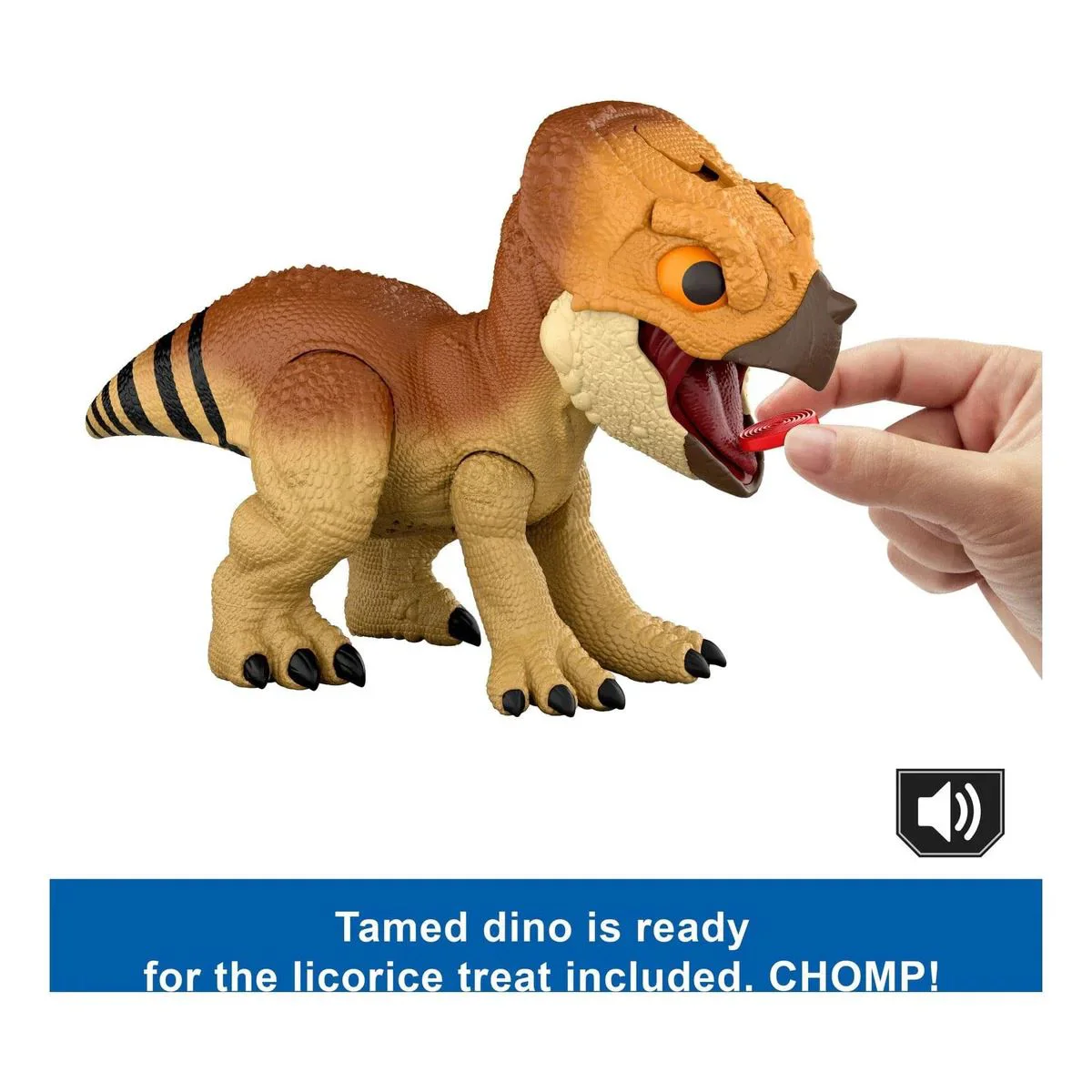 Интерактивная фигурка динозавра Mattel Jurassic World: Aquilops Dolores foto
