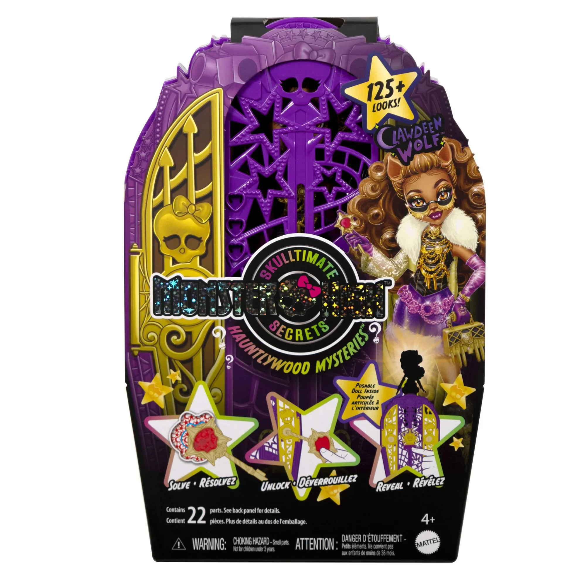 Set de joaca Monster High: Clawdeen Wolf si misterele din Hauntlywood foto
