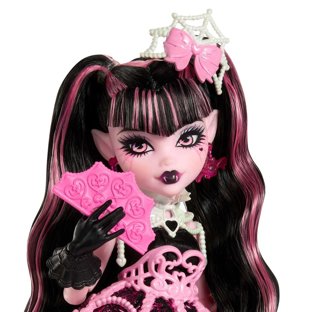 Игровой набор Monster High "Scary Sweet Birthday", Дракулаура с аксессуарами foto