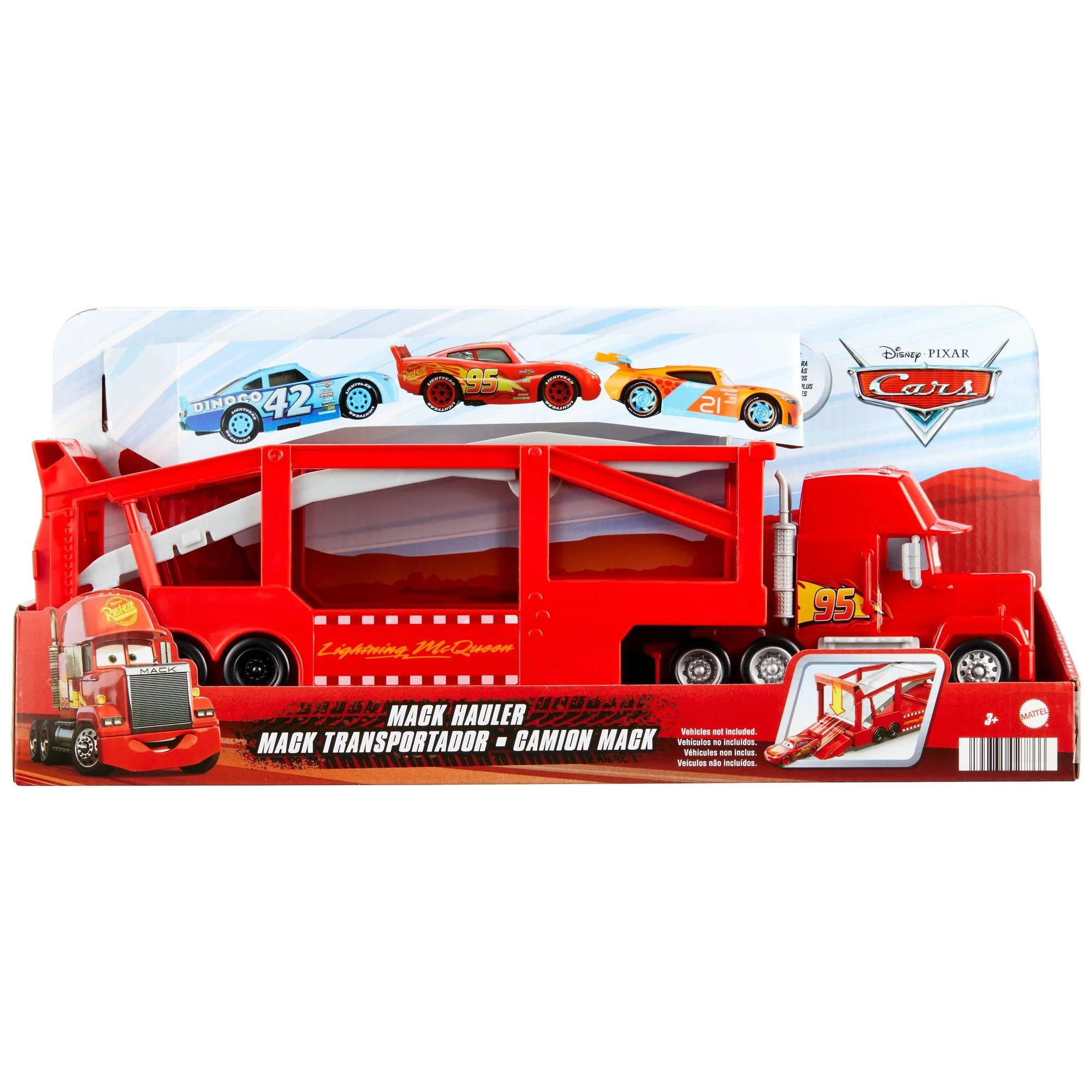 Camion transportor Mattel Disney Cars: Mack foto
