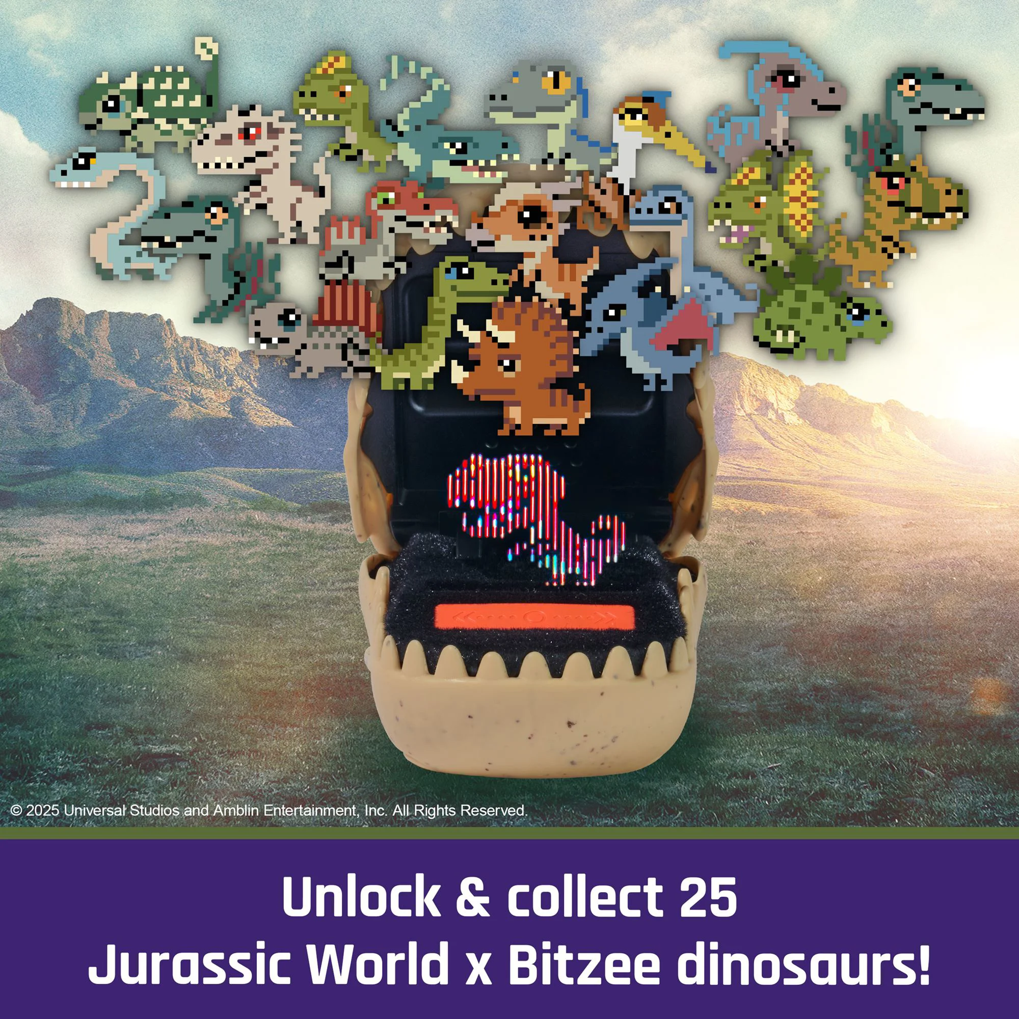 Интерактивная игрушка Bitzee Jurassic World: Капсула Динозавров foto