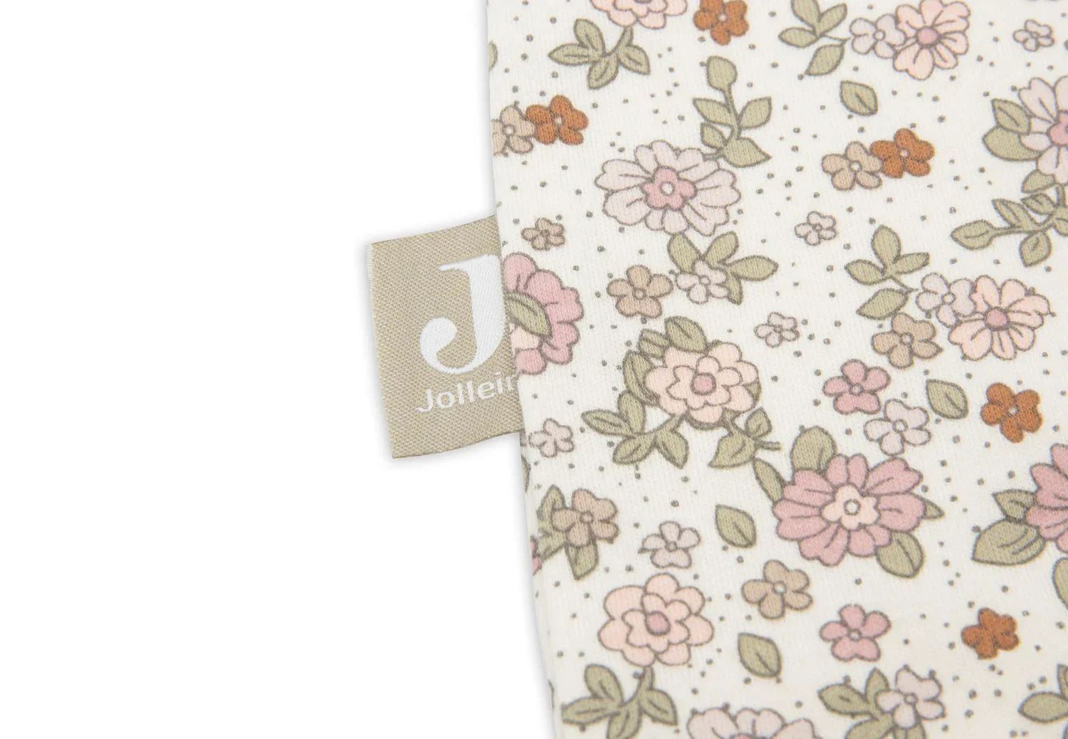 Sac de dormit fara maneci Jollein Jersey Retro Flowers, 70 cm foto