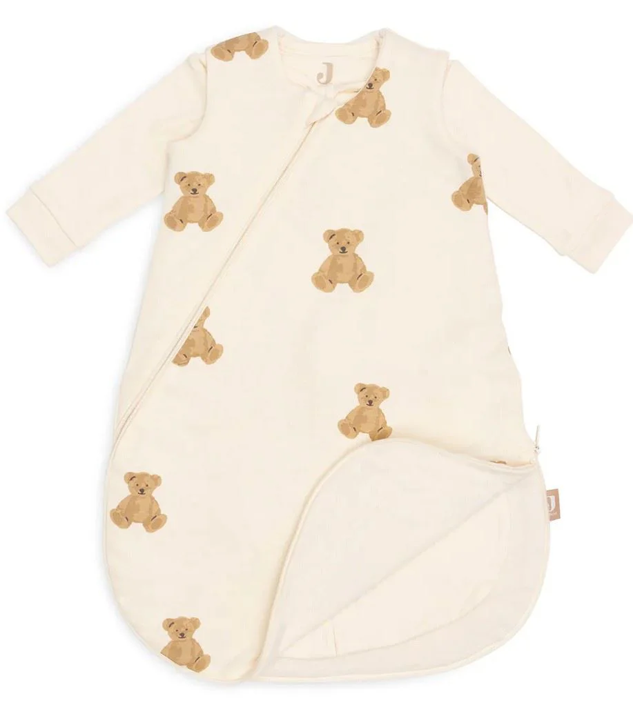 Sac de dormit Jollein Newborn 4 Seasons Teddy Bear, 60 cm foto