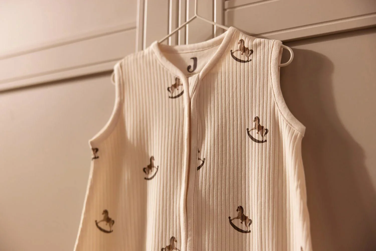 Sac de dormit fara maneci Jollein Newborn Jersey Nostalgic Ride, 60 cm foto