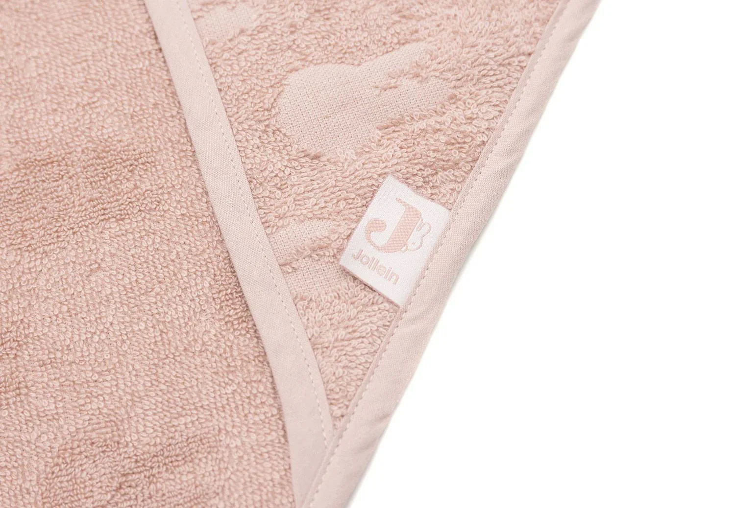 Полотенце с капюшоном Jollein Miffy Jacquard Wild Rose, 75x75 см foto
