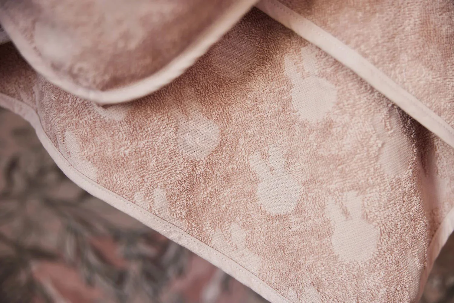 Полотенце с капюшоном Jollein Miffy Jacquard Wild Rose, 75x75 см foto