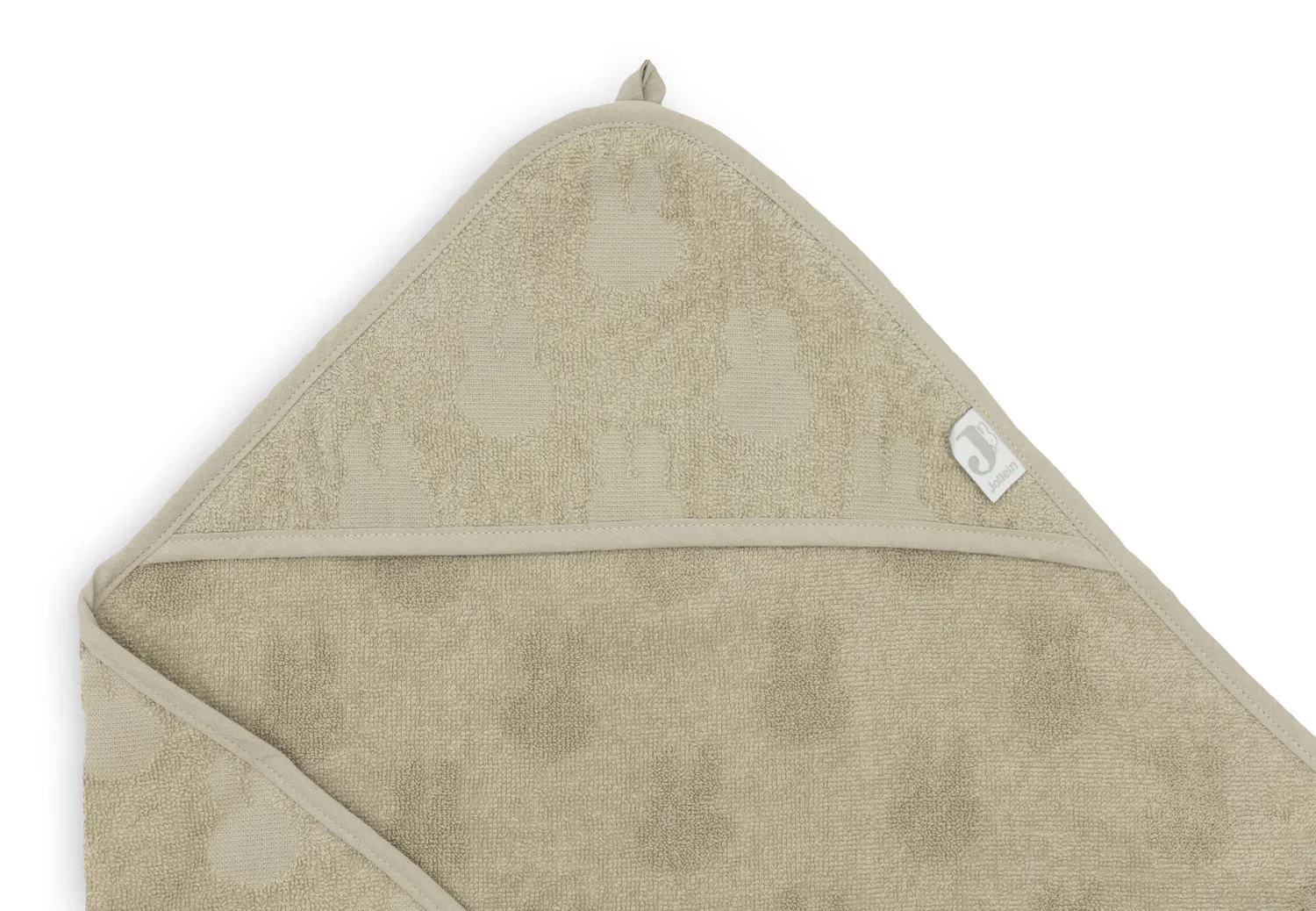 Полотенце с капюшоном Jollein Miffy Jacquard Olive Green, 75x75 см foto