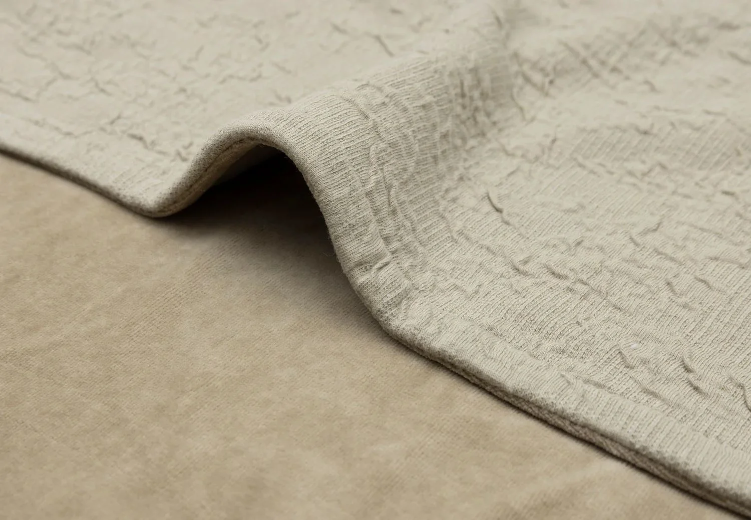 Paturica Jollein Soft Waves Olive Green, 75x100 cm foto