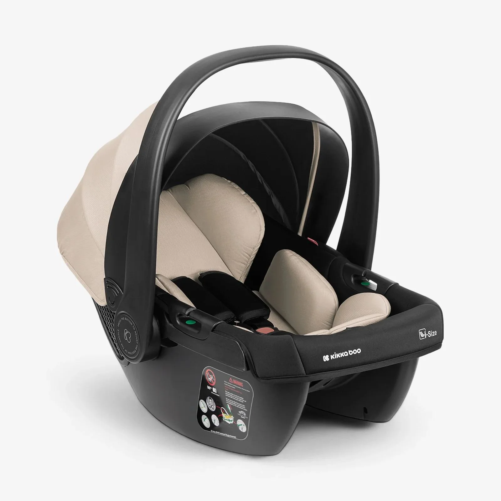 Carucior 3 in 1 KikkaBoo Modena Beige foto