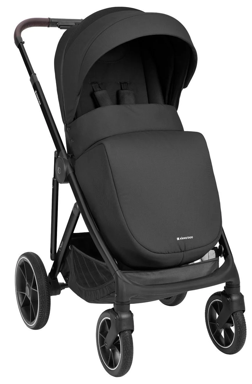Carucior 3 in 1 KikkaBoo Chiara Black foto