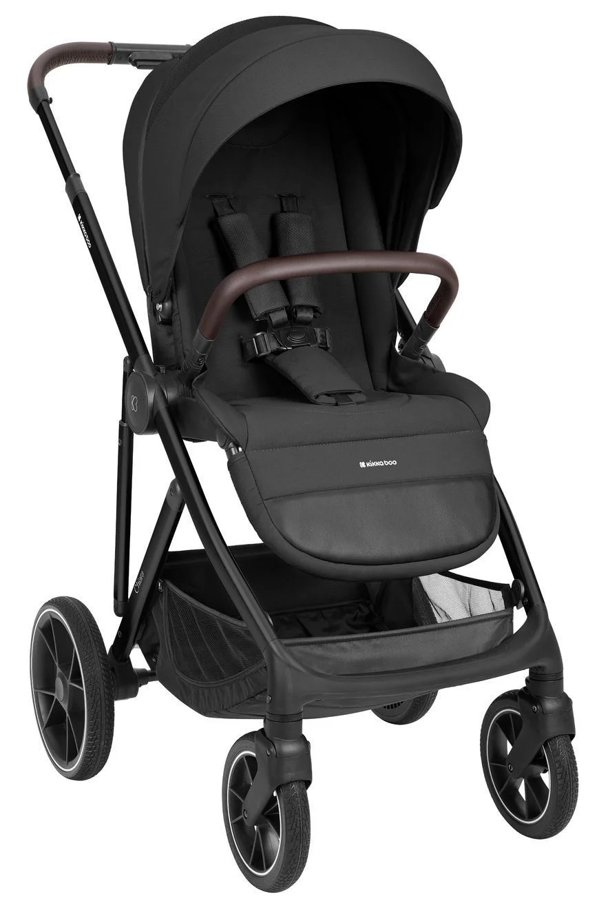 Carucior 3 in 1 KikkaBoo Chiara Black foto