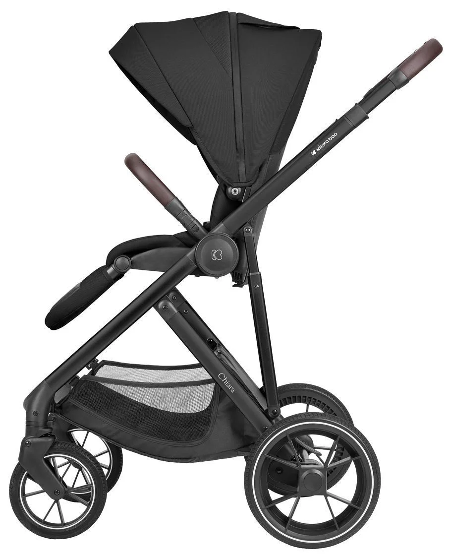Carucior 3 in 1 KikkaBoo Chiara Black foto