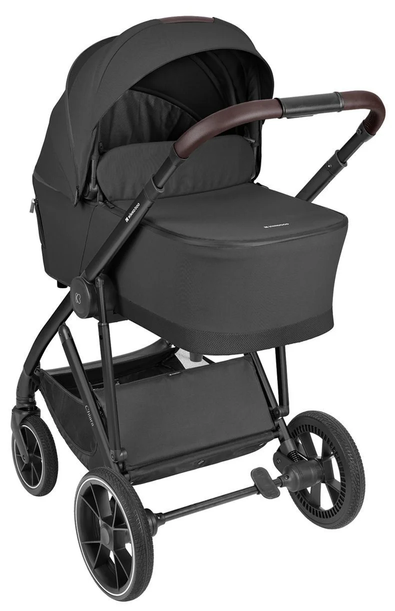Carucior 3 in 1 KikkaBoo Chiara Black foto