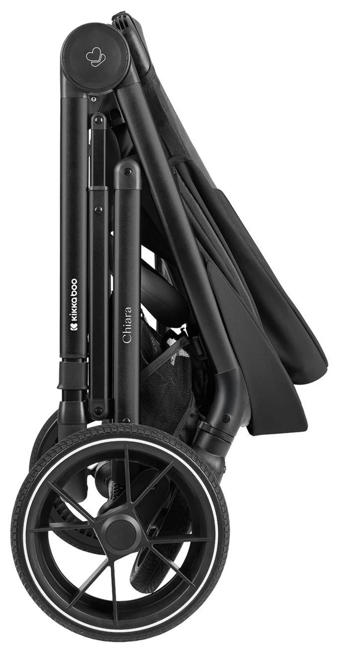 Carucior 3 in 1 KikkaBoo Chiara Black foto