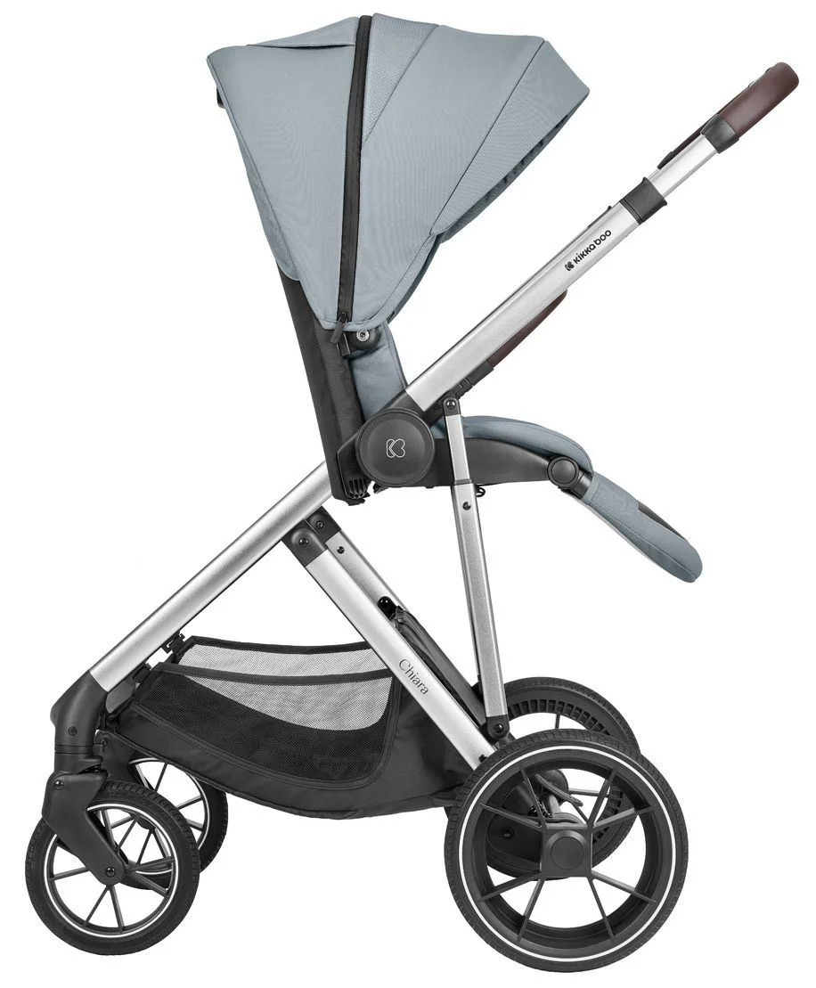 Carucior 3 in 1 KikkaBoo Chiara Grey foto