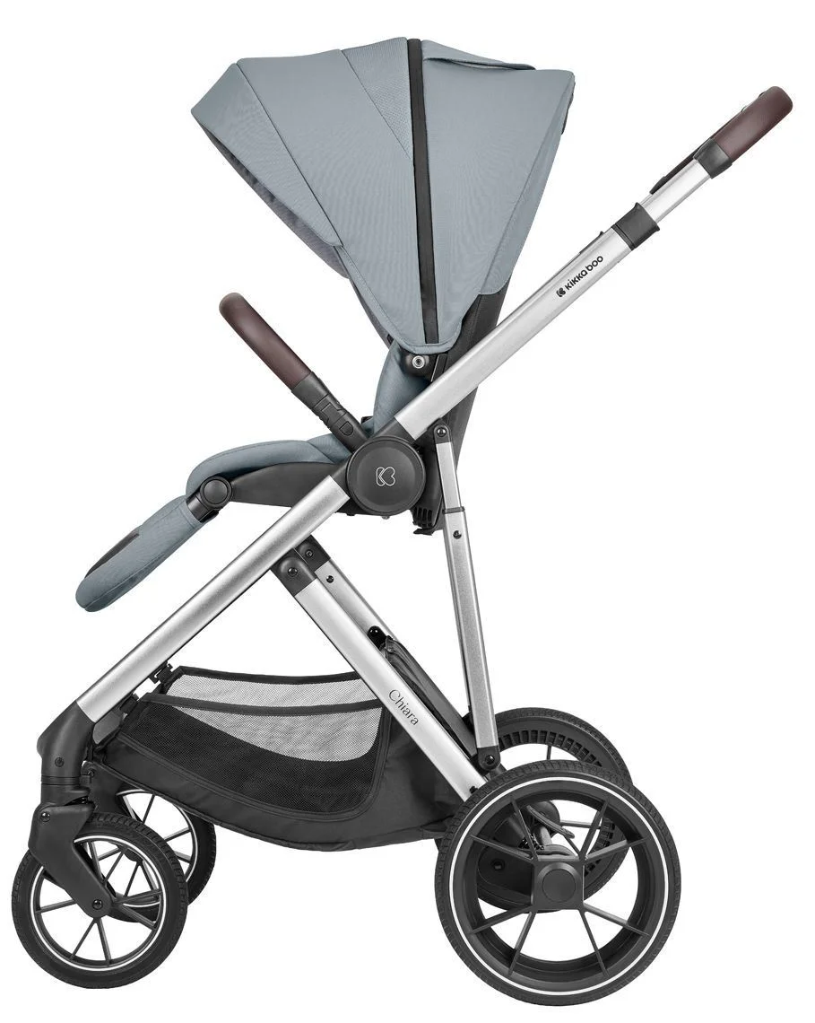 Carucior 3 in 1 KikkaBoo Chiara Grey foto
