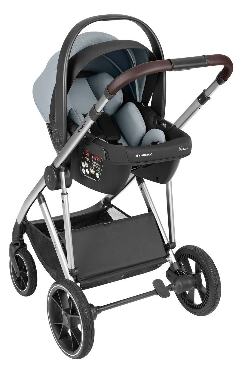 Carucior 3 in 1 KikkaBoo Chiara Grey foto