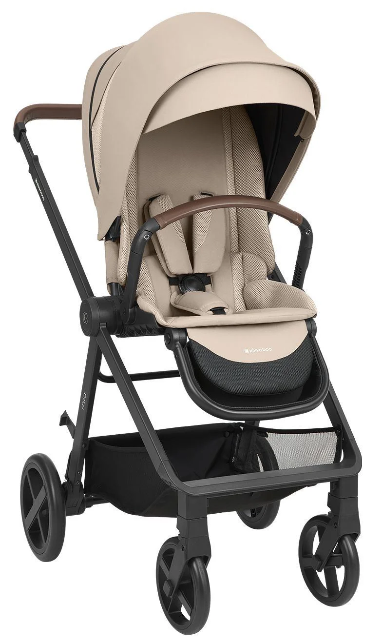 Carucior 3 in 1 KikkaBoo Mia Beige foto