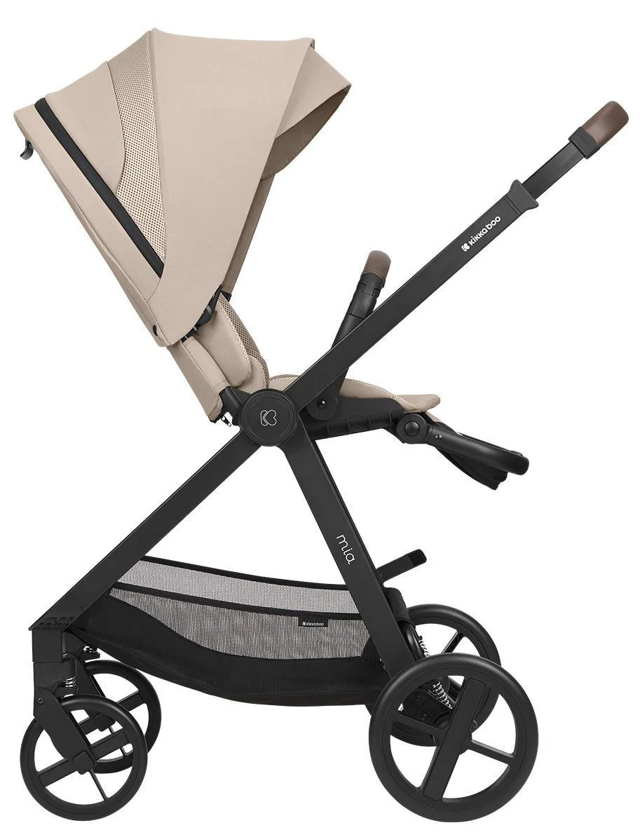 Carucior 3 in 1 KikkaBoo Mia Beige foto