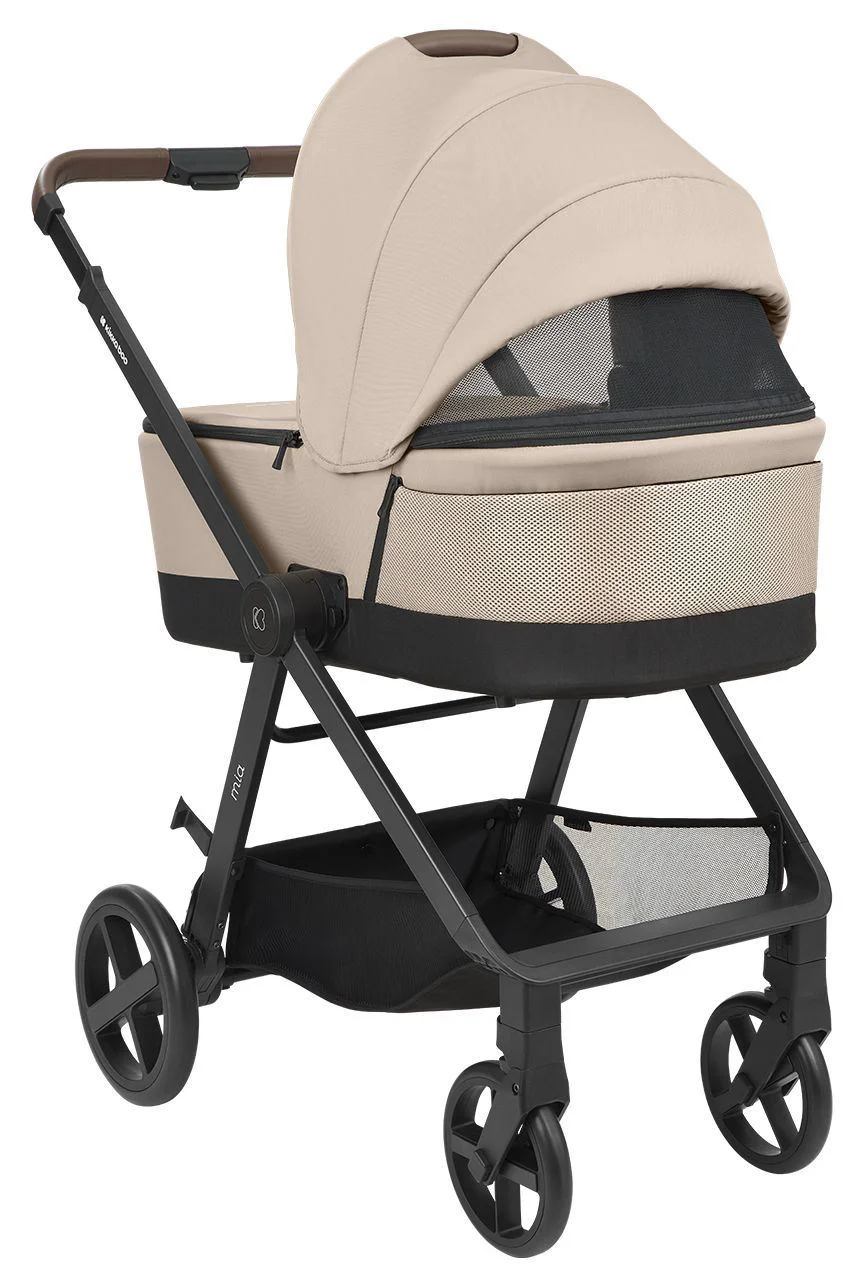 Carucior 3 in 1 KikkaBoo Mia Beige foto