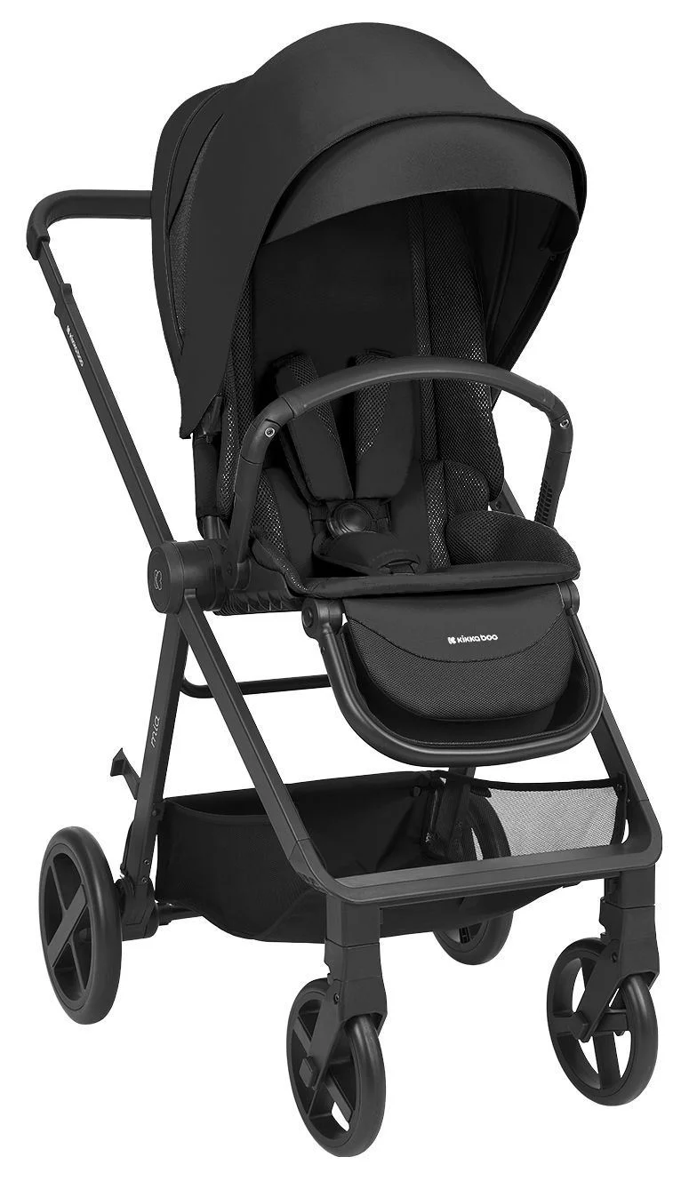Carucior 3 in 1 KikkaBoo Mia Black foto