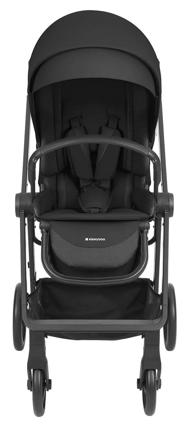 Carucior 3 in 1 KikkaBoo Mia Black foto