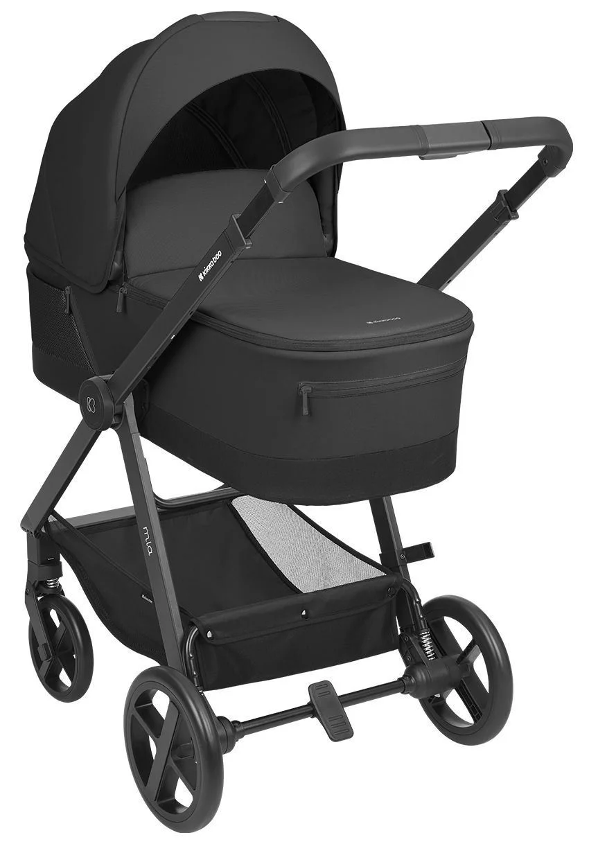 Carucior 3 in 1 KikkaBoo Mia Black foto
