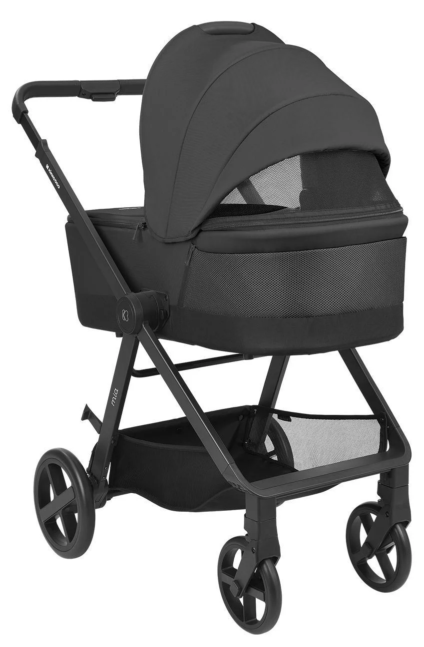 Carucior 3 in 1 KikkaBoo Mia Black foto