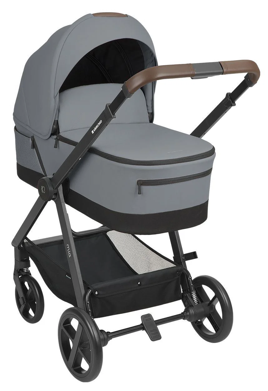 Carucior 3 in 1 KikkaBoo Mia Grey foto