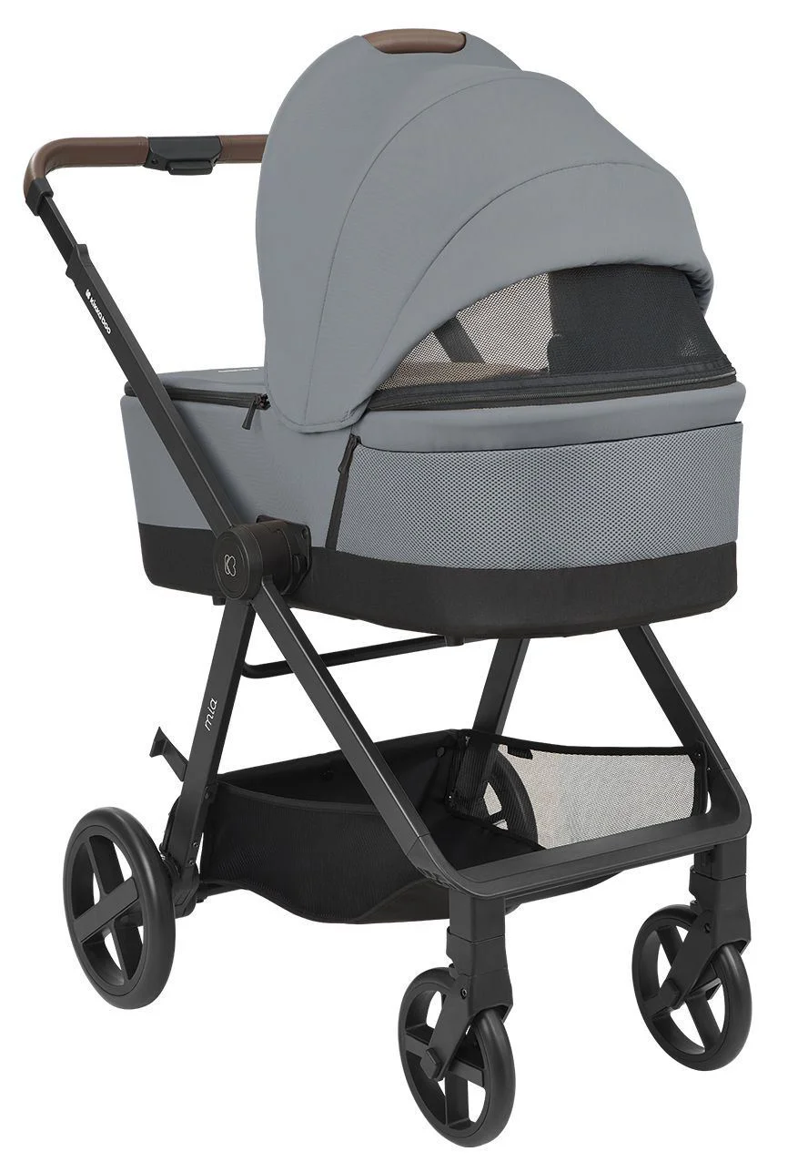 Carucior 3 in 1 KikkaBoo Mia Grey foto