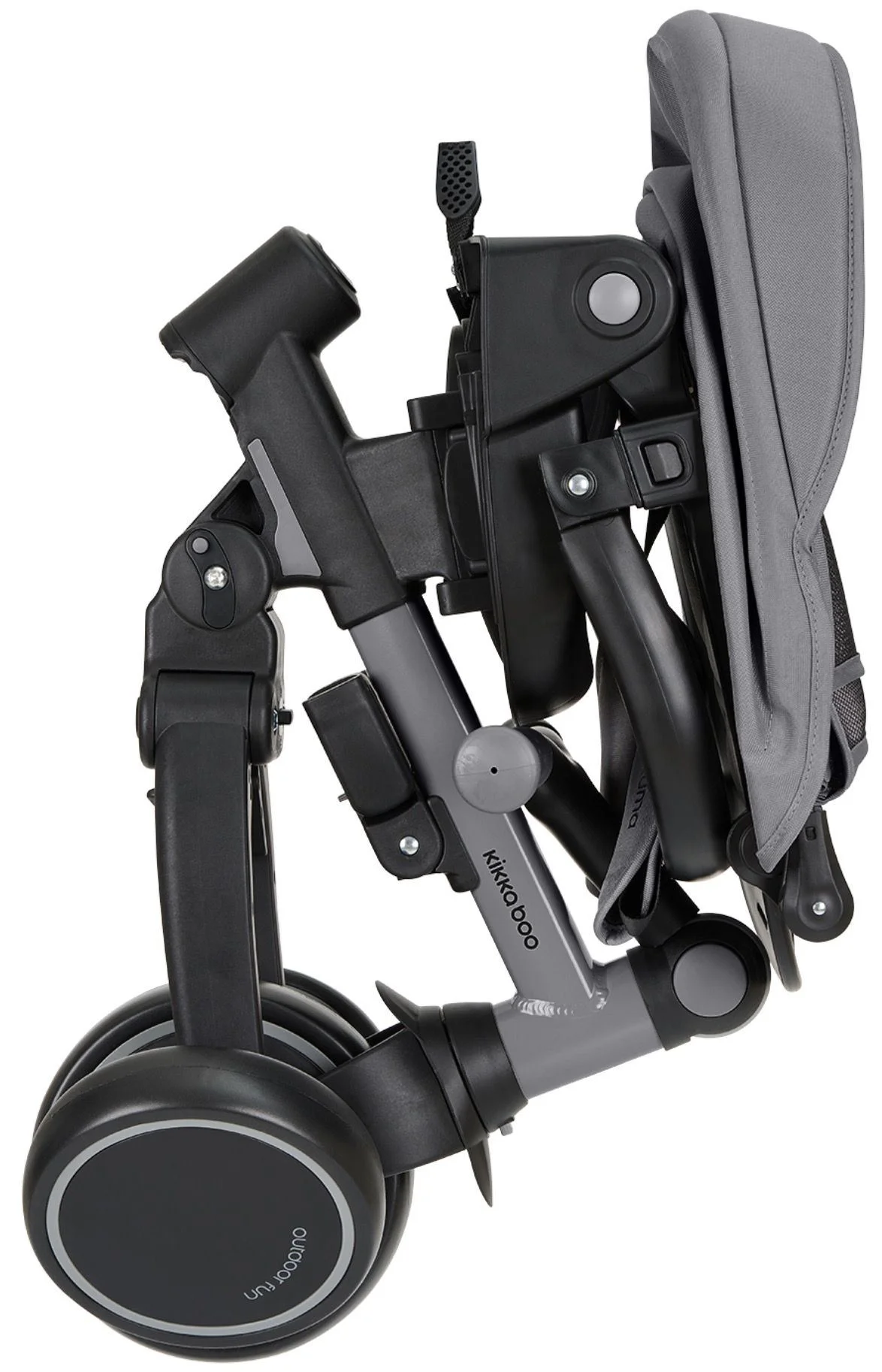 Tricicleta 8 in 1 KikkaBoo Aluma Grey foto