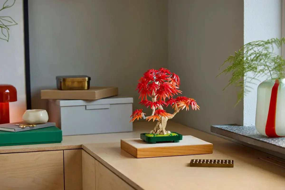 LEGO Botanicals - Bonsai Artar Rosu Japonez, 474 el. foto