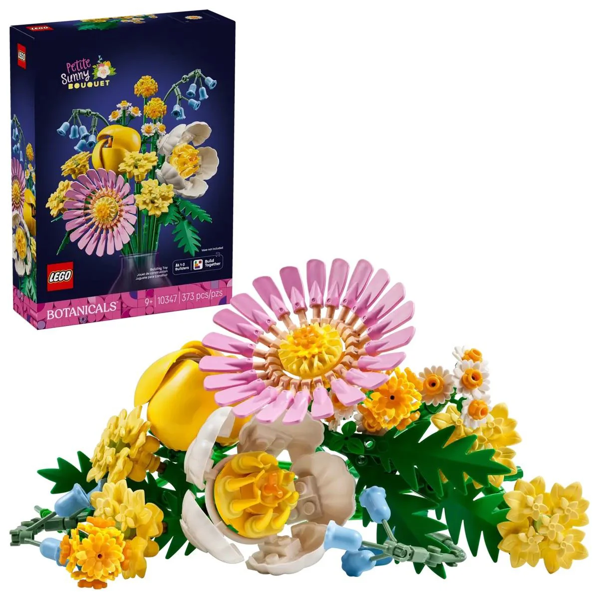 LEGO Botanicals - Мини-букет Sunny, 373 эл. foto