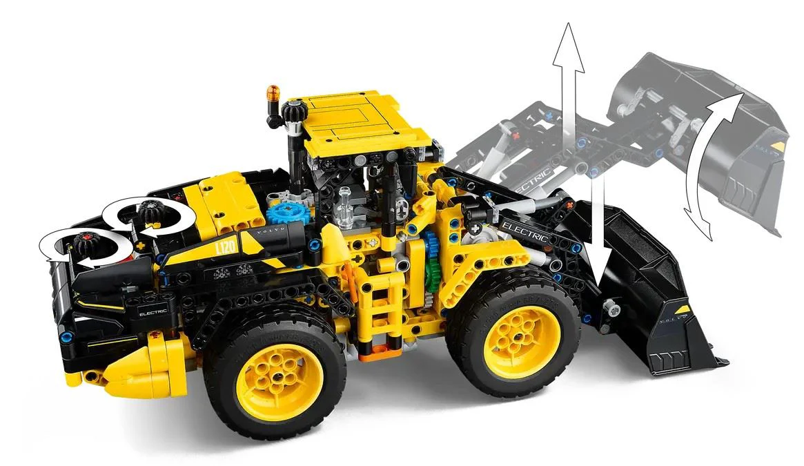 LEGO Technic - Volvo L120 Electric Wheel Loader, 973 el. foto
