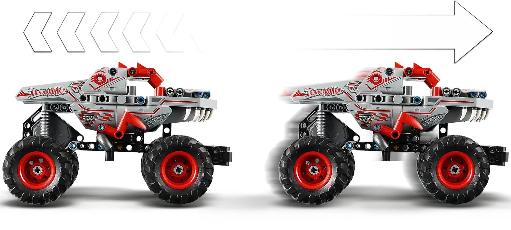 LEGO Technic - Monster Jam ThunderROARus Машинка с заводным механизмом, 232 эл. foto