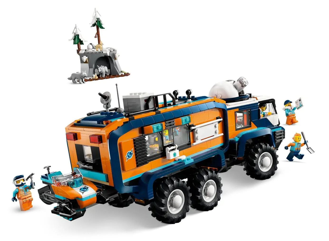 LEGO City - Camion laboratorul polar Arctic Explorer Science Lab, 1064 el. foto