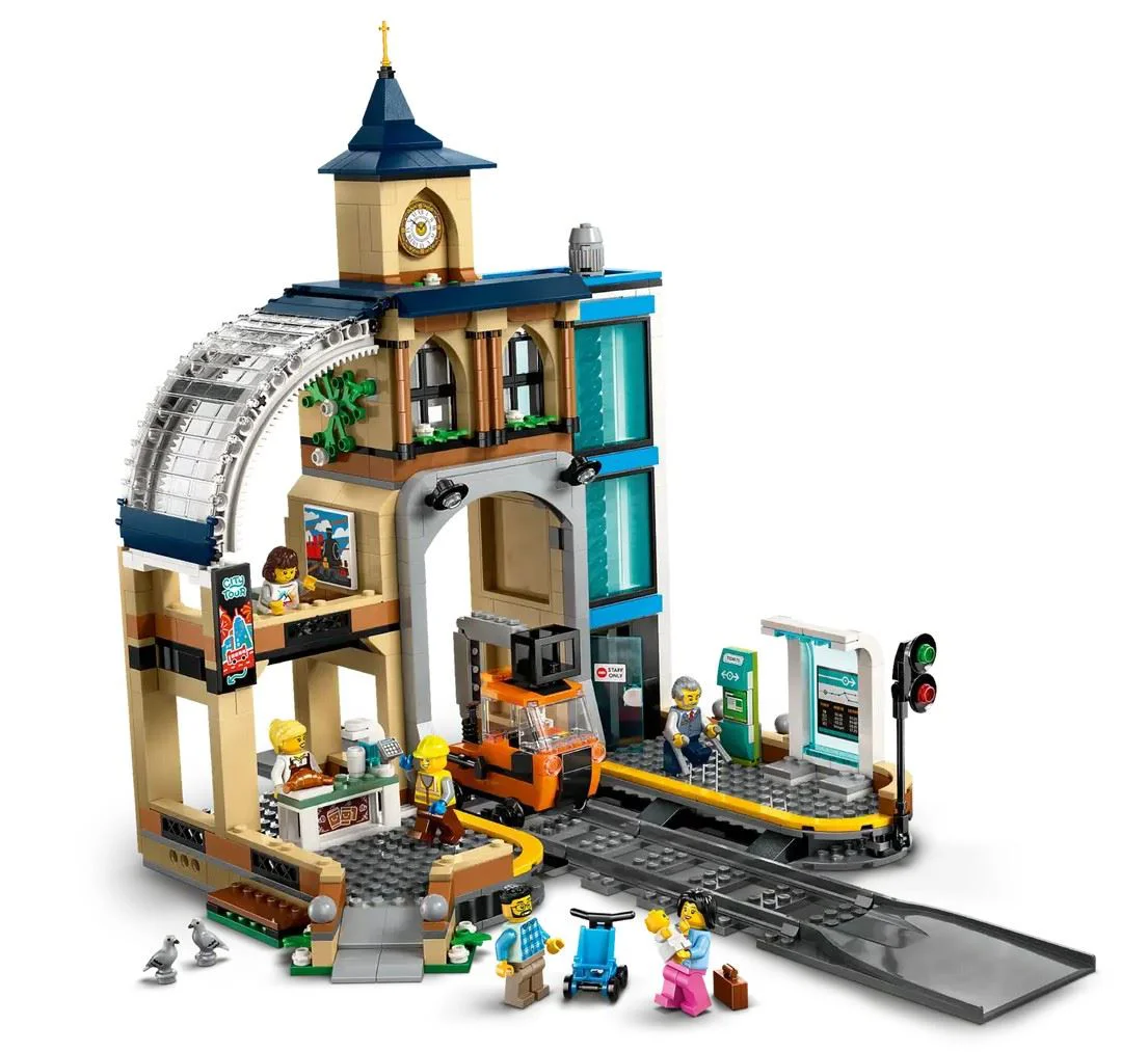 LEGO City - Statia centrala de tren, 752 el. foto