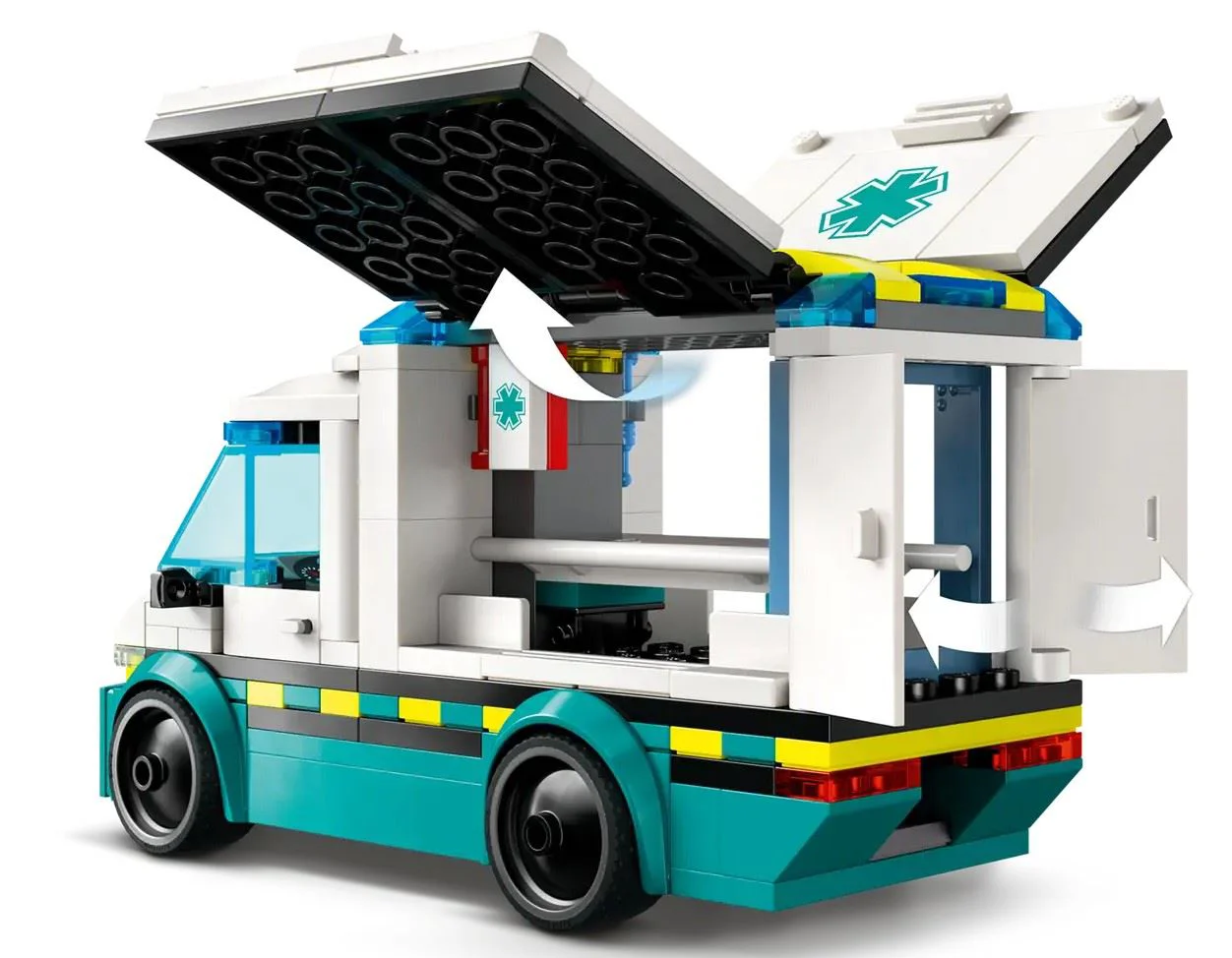 LEGO City - Скорая помощь, 184 эл. foto