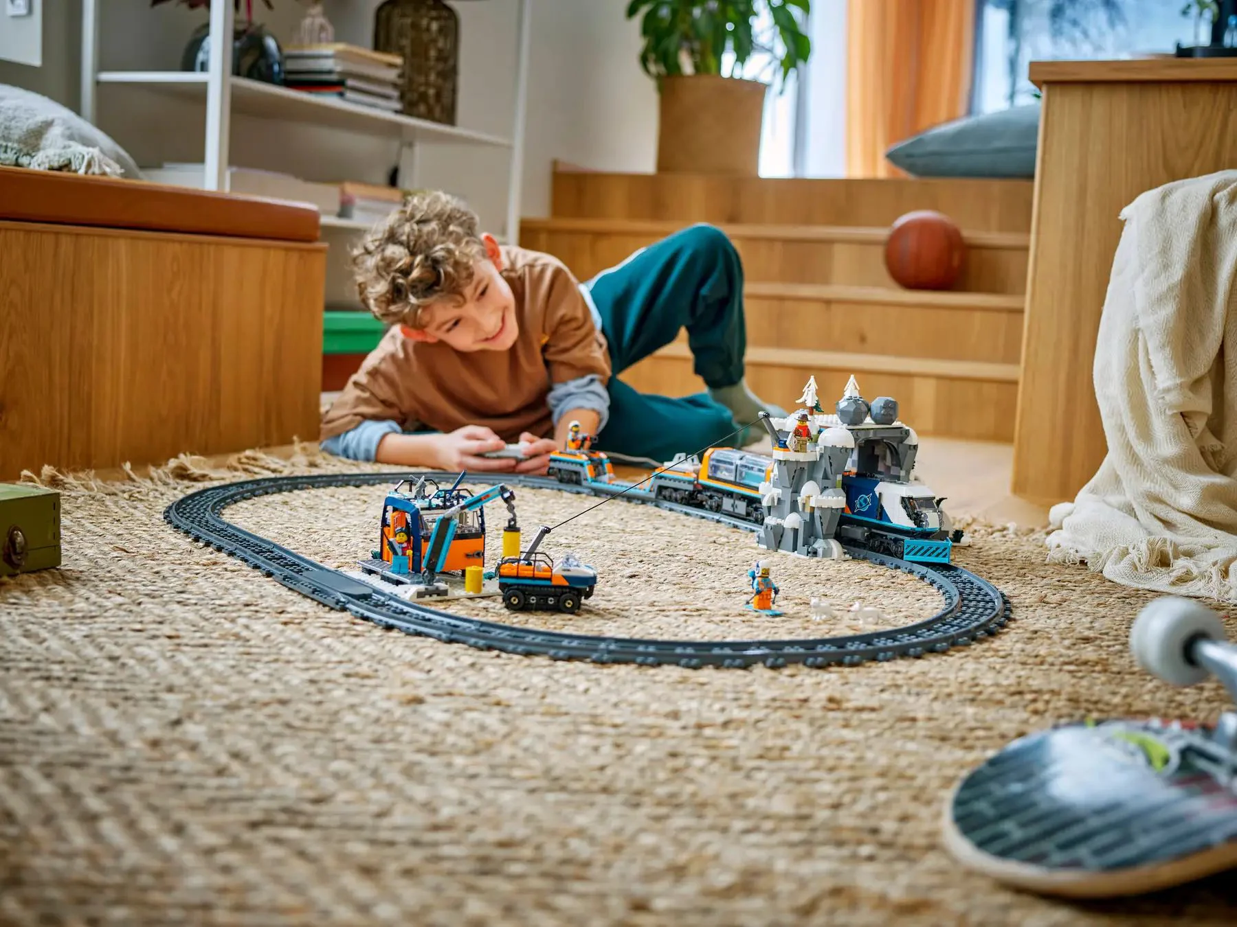 LEGO City - Trenul polar Explorers' Arctic, 1517 el. foto