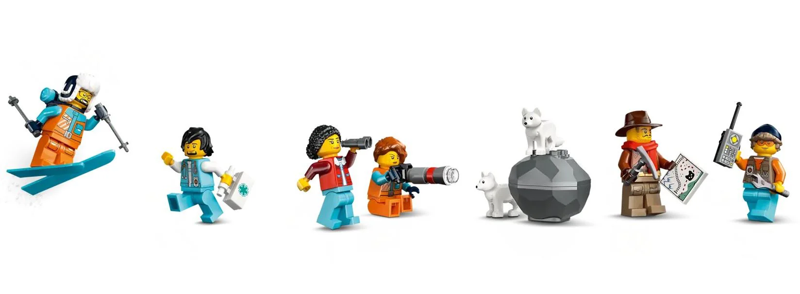 LEGO City - Trenul polar Explorers' Arctic, 1517 el. foto