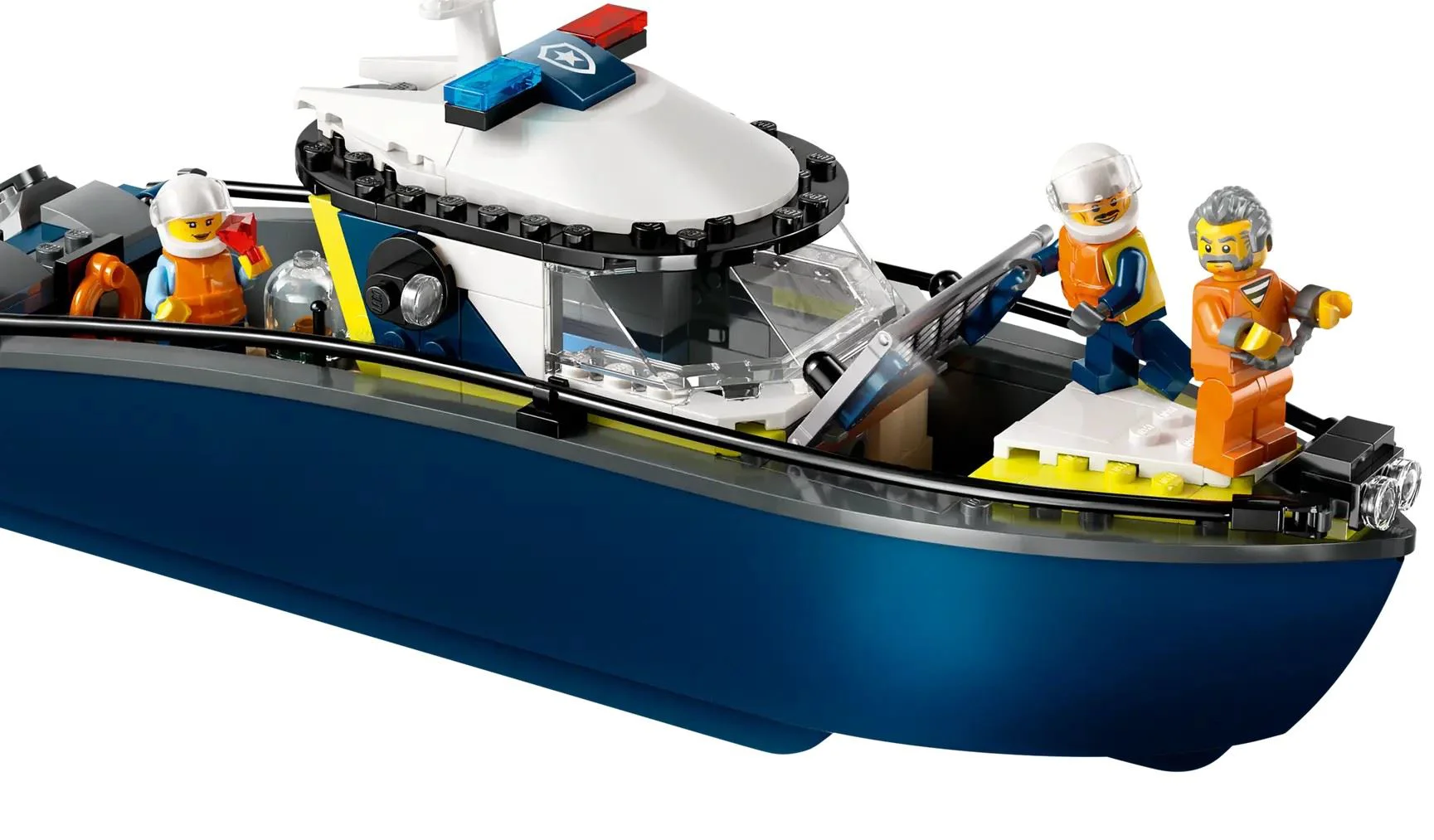 LEGO City - Urmarire cu barca de politie, 264 el. foto